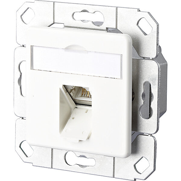 METZ CONNECT Anschlussdose C6A Upk 1xRJ45,Upk,rws 130C371102-I